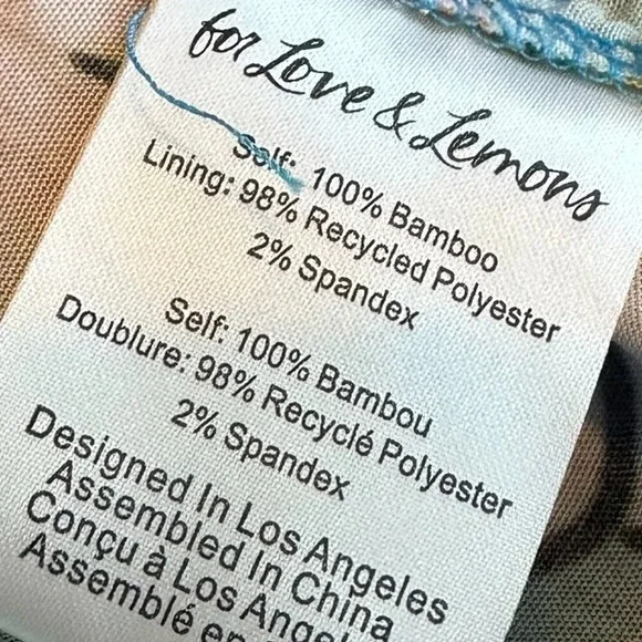 For Love And Lemons | Floral Wrap Mini Dress | S - Picture 12 of 12